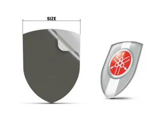 Yamaha Autosticker Premium Stern Exklusiv Design